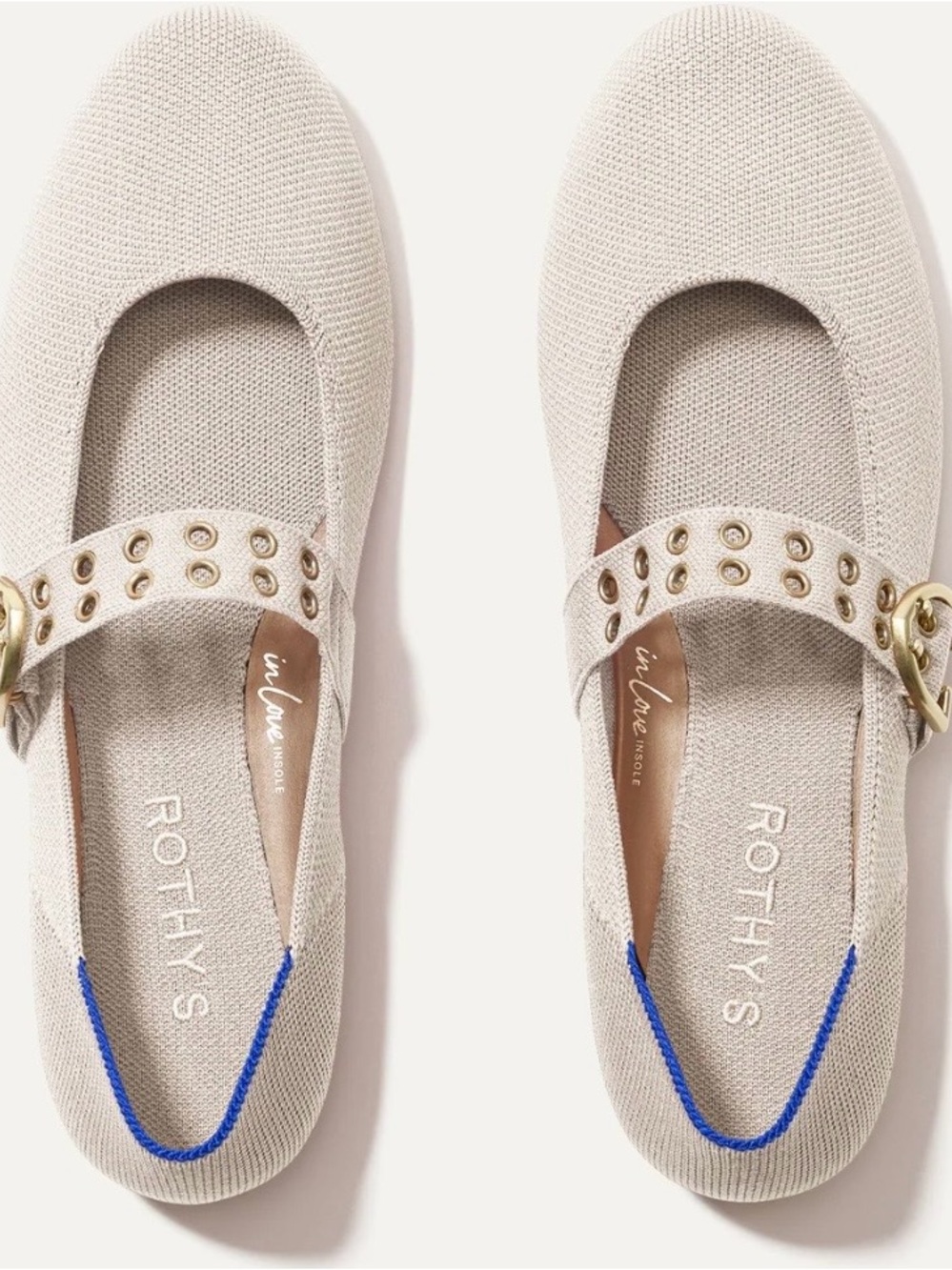 Rothy's The Ballet Mary Jane in Conch